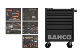 Bahco 7 Drawer E72 Black Roller Cabinet c/w 237 Tools £1,279.00